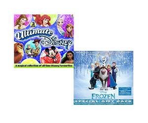 Kristen Anderson - Ultimate Disney Greatest Hits (3CD) - Frozen Special Gift Pack (3CD) - Walt Disney 2 CD Album Bundling