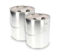 KRISTEN Boîte à feu - 5L - 2 pièces - Lampe torche de jardin en étain, Bougie de jardin, Bougie d'extérieur, Torche de jardin
