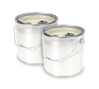 KRISTEN Boîte de feu - 2,5 l - Lot de 2 - Pack économique - Torche de jardin, bougie de jardin, décoration de jardin