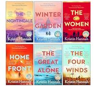 Kristin Hannah 6 Books Collection Set (The Nightingale, The Four Winds, The Great Alone, Winter Garden, Home Front & The Women)