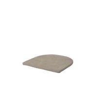 Kristina Dam Studio Coussin Pour Chaise de Salle à Manger Bauhaus Cuir Marron Clair