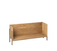 Kristina Dam Studio Étagère Stack support en noyer huilé foncé