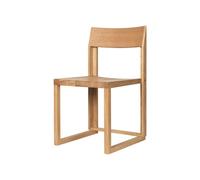 Kristina Dam Studio Outline Chaise de Salle à Manger Chêne Laqué Chaud/ Noyer