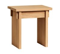 Kristina Dam Studio Pouf Artisan 30x40 cm Chêne laqué chaud