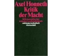 Kritik Der Macht Axel Honneth (Auteur)