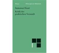Kritik der praktischen Vernunft Kant, Immanuel (Auteur)