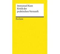 Kritik der praktischen Vernunft Kant, Immanuel (Auteur)