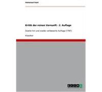 Kritik der reinen Vernunft - 2. Auflage Kant, Immanuel (Auteur)