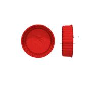 KRJGOERG 1 moule à gâteau rond en silicone de 15,2 cm, antiadhésif pour charlotte, cheesecake, gâteaux au chocolat, shortcake aux fraises et brownies