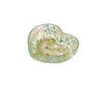 KRJGOERG Bol en forme de cœur en résine de quartz rose en cristal naturel - Décoration d'intérieur - Pierre de méditation