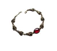 KRJGOERG Bracelet chauve-souris gothique vampire en cristal artificiel Y2K vintage design niche gland collier porte-clés personnalité bijoux cadeaux, 1.0*1.0*1.0
