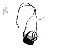 KRJGOERG Mini sac fourre-tout universel en nylon pour casque d'écoute, porte-monnaie, mini sac à main, sacs à bandoulière, gris, 1.0*1.0*1.0