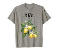 Krk Lemon Art Croate Lover Croatie Mer Adriatique T-Shirt