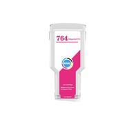 KRLAZdN 764 Compatible avec l'imprimante DesignJet T3500 à Cartouche d'encre avec Puce d'encre complète à Colorant(HP764 -M- 300ML)