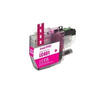 KRLAZdN Capacité Standard LC401 Compatible avec Les imprimantes à Cartouche d'encre MFC-J1010DW MFC-J1012DW MFC-J1170DW(1PCS Magenta)