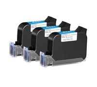 KRLAZdN Cartouche d'encre Compatible avec imprimante Portable 2588 2588M, avec Hauteur d'impression de 12.7mm, séchage Rapide, éco-solvant, Technologie TIJ(3PCS)