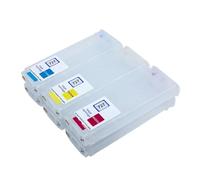 KRLAZdN Cartouche d'encre de Recharge de 300ML, Compatible avec Le Traceur HP727 Designjet T920 T1500 T2500 T930 T1530 T2530(GY)