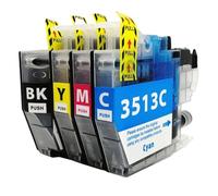 KRLAZdN Cartouche d'encre de Remplacement LC3513 LC3511, Compatible avec DCP-J572DW MFC-J491DW MFC-J690DW MFC-J890DW(3 Sets)