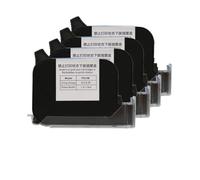 KRLAZdN Cartouche d'encre de sérigraphie à Base de solvant IQ800, Compatible avec l'imprimante à Jet d'encre Thermique en Ligne Tij(1xBlack-12.7mm)