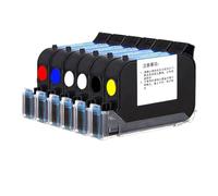 KRLAZdN Cartouche d'encre Rechargeable 2588, 1 pièce, Compatible avec imprimante à Jet d'encre Portable TIJ, Encre à solvant à séchage Rapide, Noir, Rouge, Bleu(1PCS White)