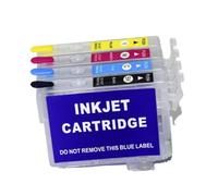 KRLAZdN Cartouche d'encre Rechargeable sans Puce, Compatible avec Les imprimantes XP-211 XP-212 XP-213 XP-214 XP-216 PX-046A