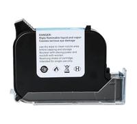 KRLAZdN Cartouches d'encre 12.7mm 2588 JS12, codeur par Lots à séchage Rapide, compatibles avec Les imprimantes à Jet d'encre TIJ, Impression de la Date d'expiration(White Color)