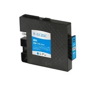 KRLAZdN Cartouches d'encre GC21 compatibles avec l'imprimante GX-3000S 3000SF 3050SFN, Encre entièrement pigmentée, Remplacement Compatible(1pcs-Cyan)