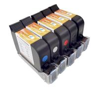 KRLAZdN Cartouches d'encre universelles à séchage Rapide Baiyi 42 ML compatibles avec Les imprimantes à Jet d'encre TIJ(White)
