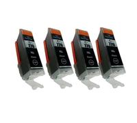 KRLAZdN Compatible avec la Cartouche d'encre de l'imprimante PGI770 CLI771 MG7770(4PCS 770 Black)