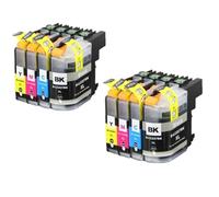 KRLAZdN Compatible avec la Cartouche d'encre de Remplacement LC227 LC225 XL MFC-J4420DW MFC-J4620DW MFC-J4625DW MFC-J5320DW MFC-J5620DW MFC-J5625DW MFC-J5720DW DCP-J4120DW(2 Sets)