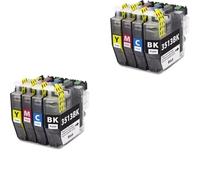 KRLAZdN Compatible avec la Cartouche d'encre LC3513 DCP-J572DW MFC-J491DW MFC-J690DW MFC-J890DW(2 Sets 8 PCS)