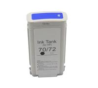 KRLAZdN Compatible avec la Cartouche d'encre pigmentée HP70 Designjet Z2100 Z3100 Z3200 Z5200 Z5400 Traceur C9449A C9448A(70B-Blue)
