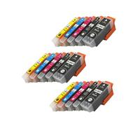 KRLAZdN Compatible avec la Cartouche d'encre T2621 26XL, Lot de 5 imprimantes série XP XP510 XP520 XP600 XP605 XP615 XP620 XP625 XP710 XP720 XP800 XP810 XP820(3 Sets)