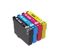 KRLAZdN Compatible avec la Cartouche d'encre T604XL 604XL XP4205 WF2910DWF WF2930DWF WF2935DWF WF2950DWF T604 E604(1SET)