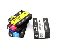 KRLAZdN Compatible avec Les Cartouches d'encre de Remplacement 4 Couleurs 932XL 933 HP932 933XL Officejet 6100 6600 6700 7110 7610 7612 imprimantes