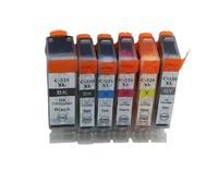 KRLAZdN Compatible avec Les Cartouches d'encre PGI525 CLI526 PGI525 PGI 525 MG6150 MG6250 MG8150 MG8250 Series.(1Set (6PCS))