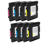 KRLAZdN Compatible avec Les Cartouches d'encre SAWGRASS SG400 SG800, Ensemble d'encre de Sublimation de 1 Ensemble, 2 Ensembles ou 3 Ensembles avec Puce(8pcs 2set)