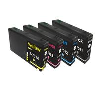 KRLAZdN Compatible avec Les Cartouches d'encre T7011 T7014 E-7011 Compatible avec imprimantes sélectionnées WP-4010 4023 4090 4520 4533 4590, Pigment Complet