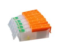 KRLAZdN Compatible avec Les imprimantes à Cartouches d'encre Rechargeables 5 pièces avec puces Arc Faites-Moi Savoir si Vous Souhaitez Que Je fasse Plus Loin