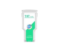 KRLAZdN Compatible avec Les imprimantes DesignJet Z6 et Z9+ à Cartouche d'encre 300 ML avec Encre pigmentée et Puce Stable(HP747 -G- 300ML)