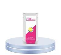 KRLAZdN HW. Compatible avec la Cartouche d'encre 300ML Compatible avec imprimantes DesignJet T850 T950, Encre entièrement pigmentée avec Puce Stable(HP738 -M-130ML)