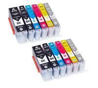 KRLAZdN Paquet de 6 Cartouches d'encre compatibles avec Les imprimantes PGI-470 CLI-471 PGI-470XL MG5740 MG6840 MG7740 TS6040 TS5040 TS8040 TS9040(12color 2set)
