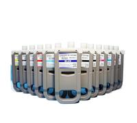 KRLAZdN PFI-1700 PFI1700 Compatible avec Cartouche d'encre Rechargeable avec Puce permanente Pro 2000 4000 4000s 6000s Encre pigmentée 700ml(Photo Magenta (PM))