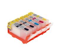 KRLAZdN PGI-225 CLI-226 Compatible avec Cartouche d'encre Rechargeable MG8220 IX6520 IP4820 IP4920 MG5120 MG5320 MX712 MX882 MX892 MG8120 imprimante(Empty-5pcs)