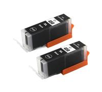 KRLAZdN PGI-450 CLI451XL Compatible avec Cartouche d'encre MG7540 IP7240 MX924 IX6540 IX6840 MG5440 MG5540 MG5640 MG6440 MG6640 imprimantes(2pcs- Big Black)