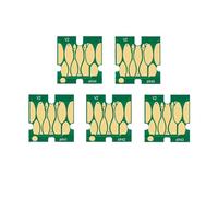KRLAZdN Puce de Cartouche d'encre T6941 T6942 T6943 T6944 T6945, Compatible avec SureColor T3000 T5000 T7000 T3070 T5070 T7070 T3270 T5270 T7270 T3200 T5200 T7200(MBK)