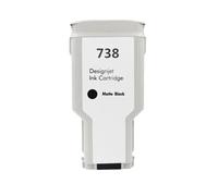KRLAZdN Qualité Compatible avec la Cartouche d'encre DesignJet T850 T950 HP738 modèle(MBK - 300ml)