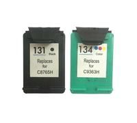 KRLAZdN Vilaxh 131 134 Compatible avec Remplacement de Cartouche d'encre Officejet 100 L411a L411b L511a H470 H470b H470wf K7100 K7103(131)