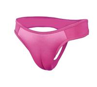 KRLZKID Hommes cachant la culotte Sous-vêtements sexy String à bout chameau Crossdresser Travesti Vêtements Transgenres,Rose Red-M