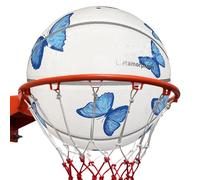 Krmoau Basketball Féminin | Ballon Rebondissant pour Entraînement Intérieur Extérieur | Accessoire Portable Léger pour Entraînement À Domicile, Salle De Sport, Compétition, Voyage, Usage Extérieur Et